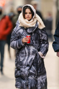 Selena Gomez Has A Coca-Cola Filming ‘Only Murders In The Building’ Season 2 In New York City