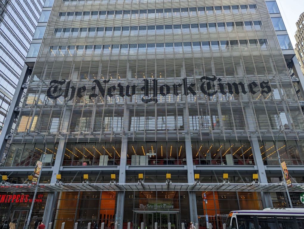 New York Times Building New York City May 2023