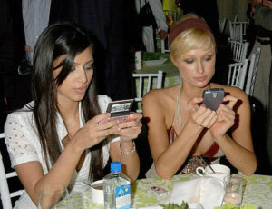 Kim Kardashian Paris Hilton