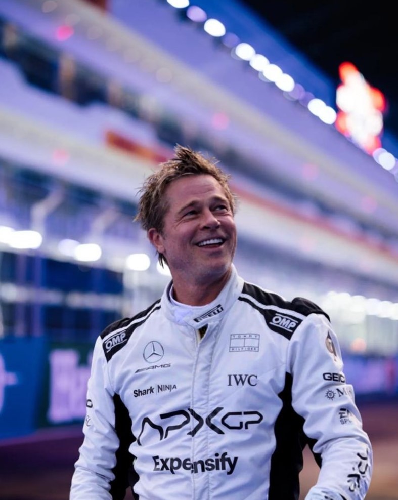 Brad Pitt F1 Vegas 2024