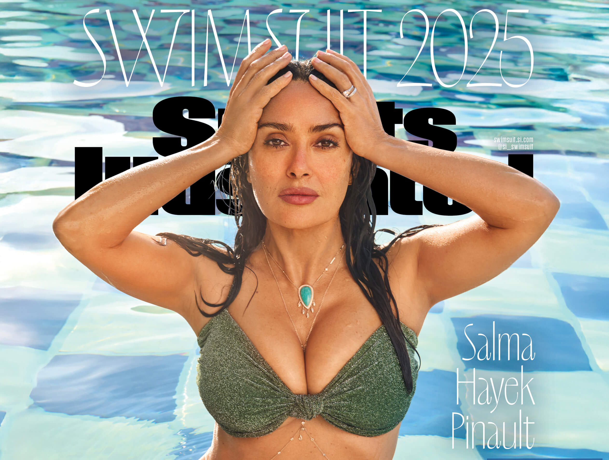 Salma hayek SI Swimsuit 2025