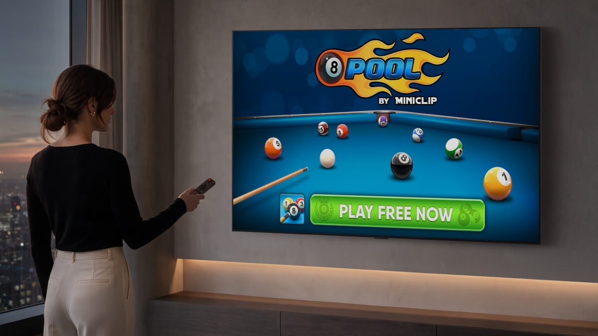 Leveling Up the Living Room: 8 Ball Pool Makes Its TV Debut on LG Smart ...