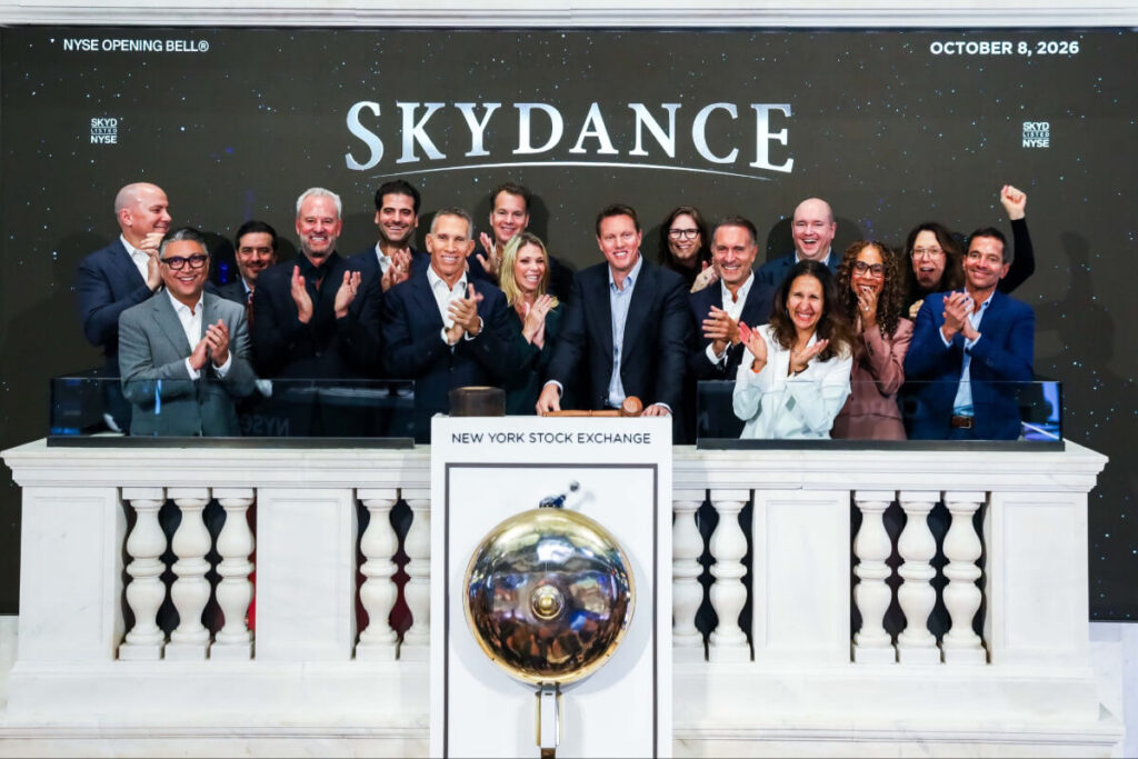 Skydance NYSE October 8 2026